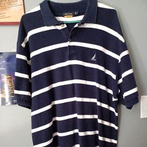 Nautica striped polo